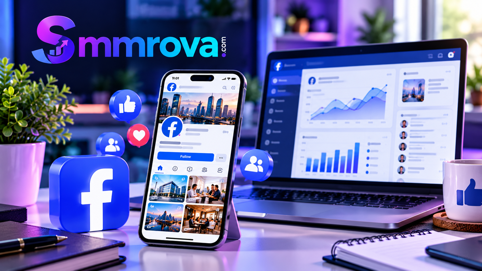 Social media service categories for Instagram, Facebook, TikTok, X, and Telegram